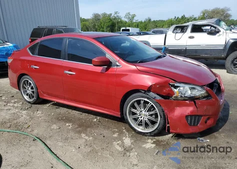 2013 Nissan Sentra S from USA, damaged, VIN 3N1AB7AP8DL612753
